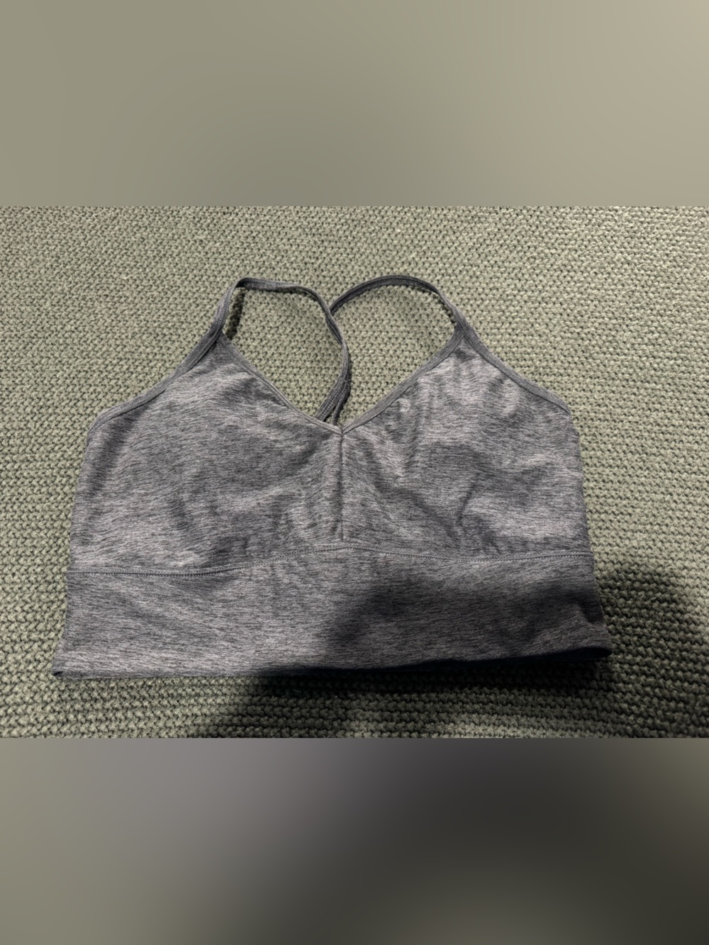 CALIA by Carrie Underwood Gray Seamless Sports Bra